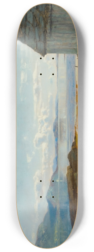 Amaldus Nielsen - Approach to Hardanger, lve 8.25 inch art skate deck