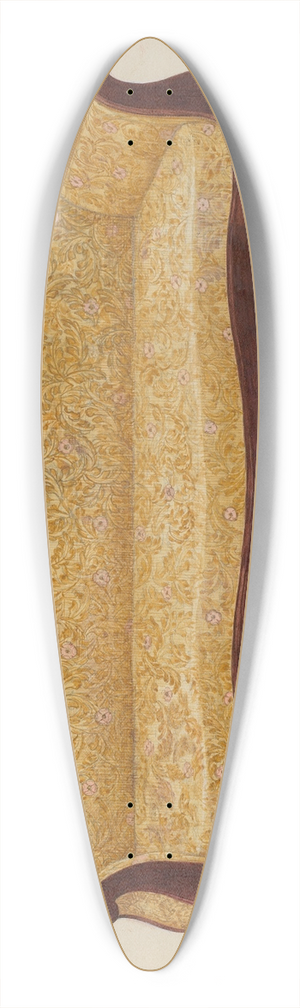 Edward A. Darby - Mahogany Sofa 39.3 inch art pintail longboard deck