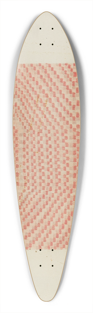 Edward D. Williams - Woolen Coverlet 39.3 inch art pintail longboard deck