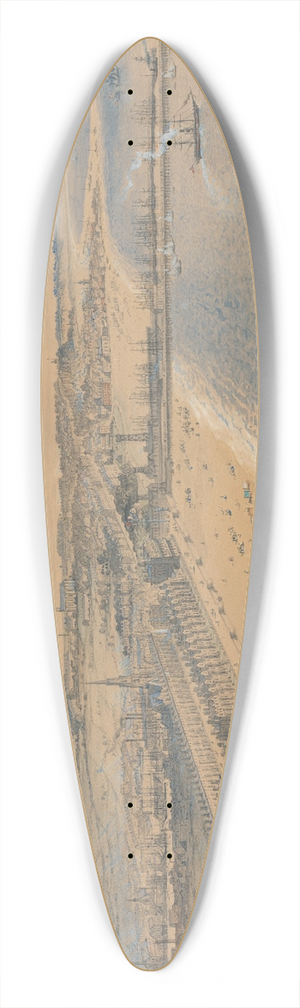 Edward Hull - Lowestoft 39.3 inch art pintail longboard deck