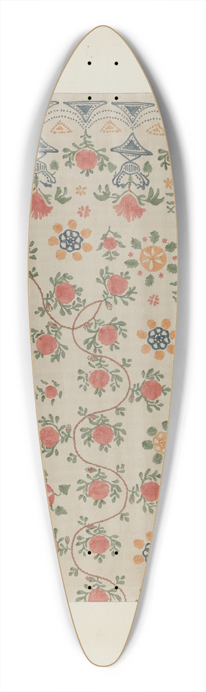 Edward Kibbee - Printed Bedspread 39.3 inch art pintail longboard deck