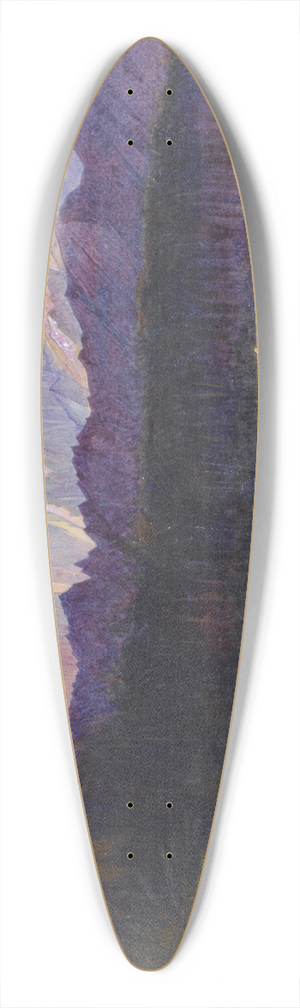 Edward Lear - An Arab Encampment At Wady Feiran 39.3 inch art pintail longboard deck