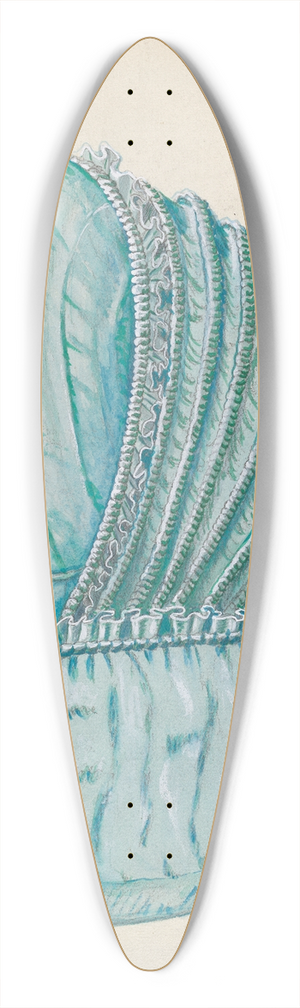 Edward L. Loper - Calash 39.3 inch art pintail longboard deck