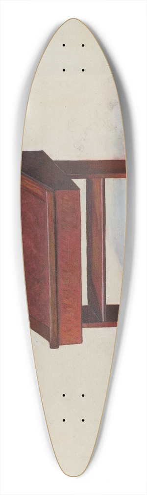 Edward L. Loper - Desk 39.3 inch art pintail longboard deck