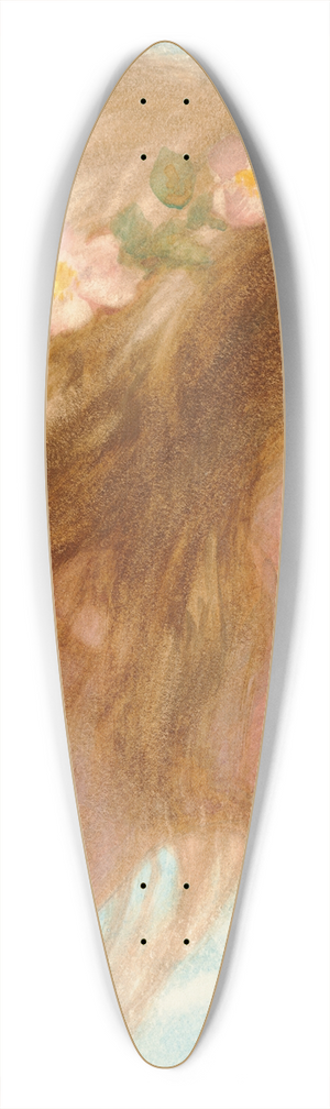 Edward Robert Hughes - Day 39.3 inch art pintail longboard deck