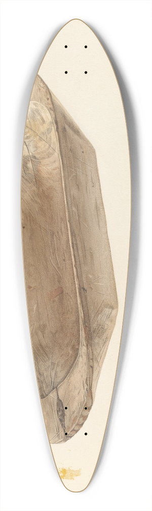 Edward Unger - Butter Tub 39.3 inch art pintail longboard deck