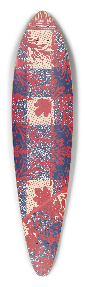 Edward White - Coverlet 39.3 inch art pintail longboard deck