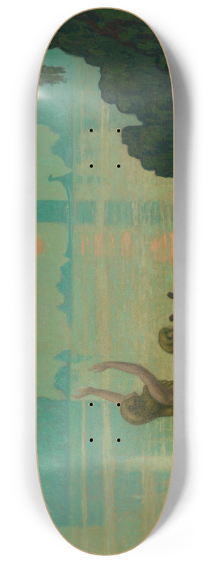 Jean-Francis Auburtin - Chants sur leau 8.25 inch art skate deck