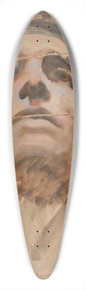 Edwin Austin Abbey - FigureStudy 39.3 inch art pintail longboard deck