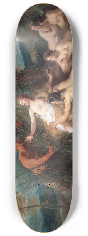 Jean-Franois de Troy - Pan and Syrinx 8.25 inch art skate deck