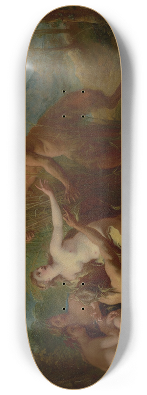 Jean-Franois de Troy - Pan and Syrinx 8.25 inch art skate deck