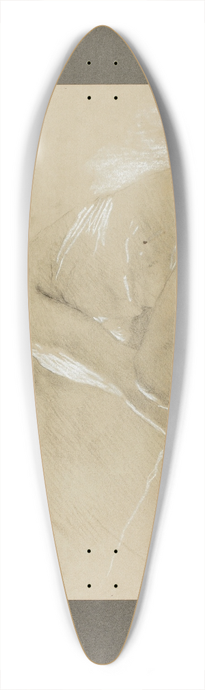 Edwin Howland Blashfield - Terpsichore 39.3 inch art pintail longboard deck