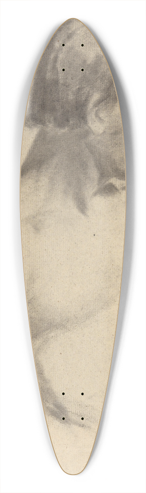 Edwin White - Male Nude 39.3 inch art pintail longboard deck