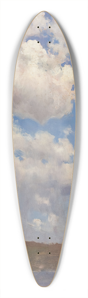 Eero Jrnefelt - Cloud Study 39.3 inch art pintail longboard deck