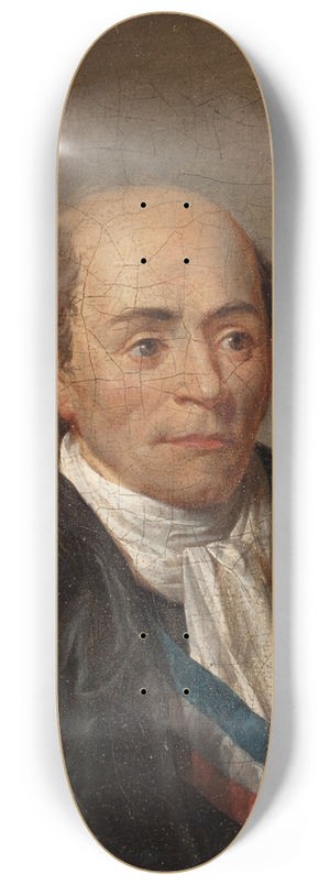 Jean-Franois Garneray - Joseph Chalier (1747-1793), homme politique, martyr de la Libert 8.25 inch art skate deck