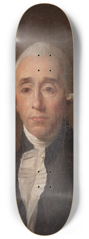 Jean-Franois Garneray - Portrait de Jean-Sylvain Bailly (1736-1793), Maire de Paris 8.25 inch art skate deck