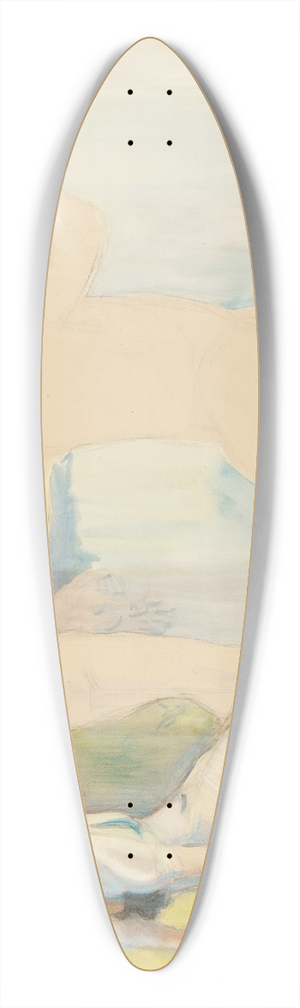 Eero Jrnefelt - Sarvikallio, luonnos 39.3 inch art pintail longboard deck