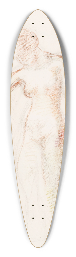 Eero Jrnefelt - Untitled 39.3 inch art pintail longboard deck
