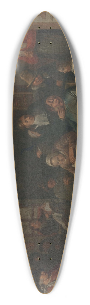 Egbert Van Heemskerck - Chirurgijn en barbier 39.3 inch art pintail longboard deck