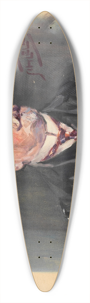 Egon Schiele - Portrt Leopold Czihaczek 39.3 inch art pintail longboard deck