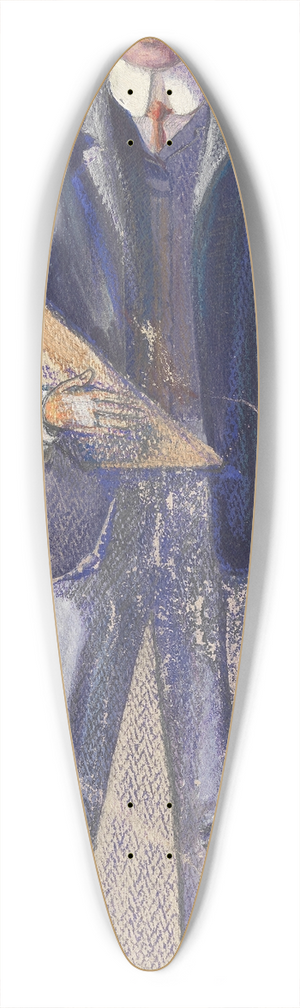 Egon Schiele - Spiegelbild 39.3 inch art pintail longboard deck