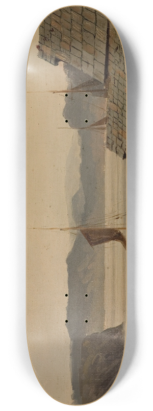 Amaldus Nielsen - Fjordstudie 8.25 inch art skate deck