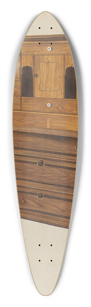 Einar Heiberg - Desk 39.3 inch art pintail longboard deck