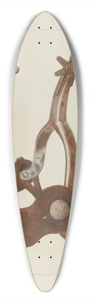 Eldon Allen - Spur 39.3 inch art pintail longboard deck