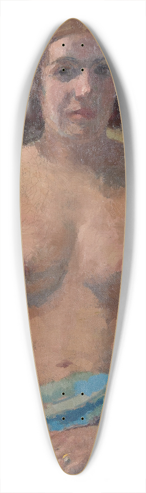 Elie Anatole Pavil - Nu 39.3 inch art pintail longboard deck