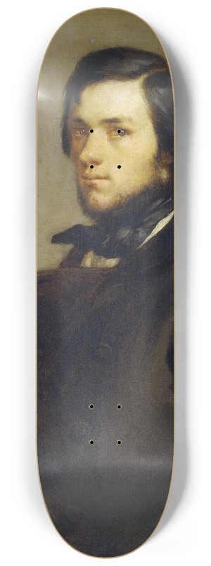 Jean-Franois Millet - Portrait of a Man 8.25 inch art skate deck Jean-Franois Millet - Portrait of a Man 8.25 inch art skate deck