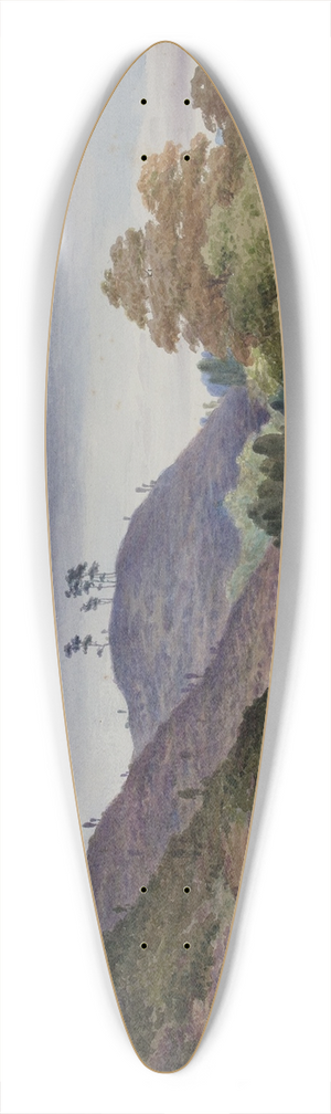 Elijah Walton - Cofton Hill 39.3 inch art pintail longboard deck