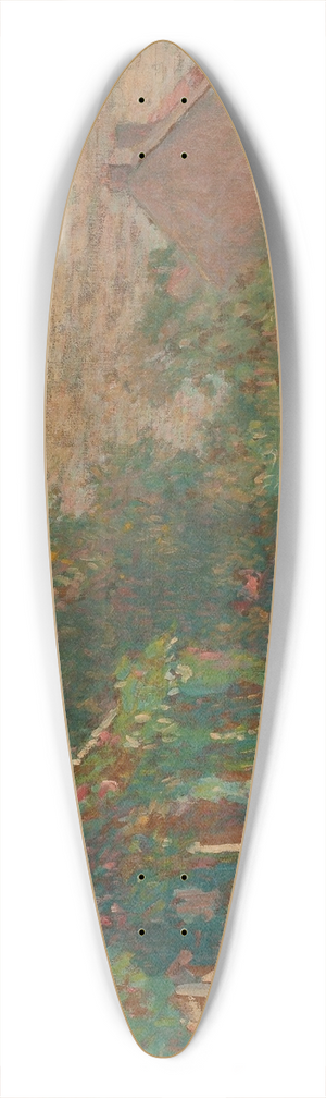 Eliseu Visconti - Flores da rua 39.3 inch art pintail longboard deck