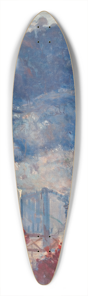 Eliseu Visconti - Raios de sol 39.3 inch art pintail longboard deck