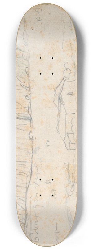 Jean-Franois Millet - Vosges 8.25 inch art skate deck Jean-Franois Millet - Vosges 8.25 inch art skate deck