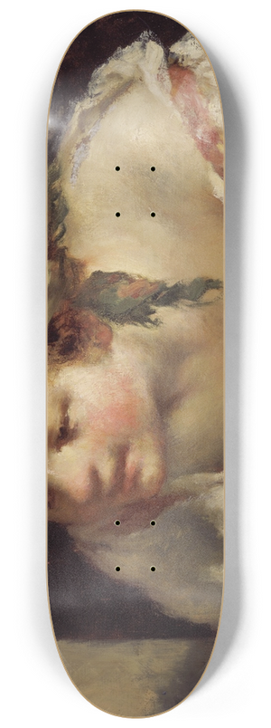 Jean-Franois Millet - Young Woman 8.25 inch art skate deck