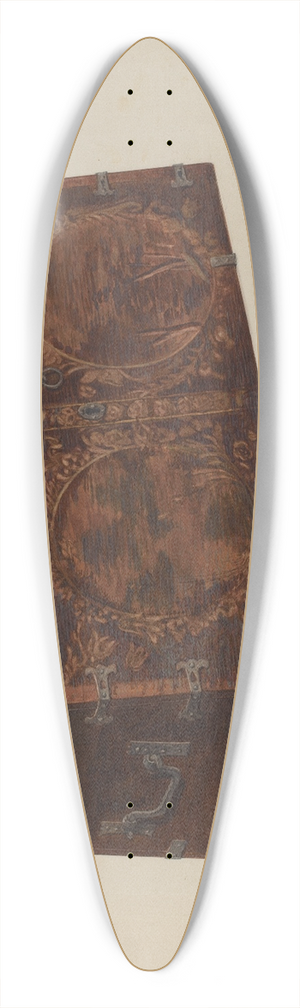 Elizabeth Curtis - Chest 39.3 inch art pintail longboard deck