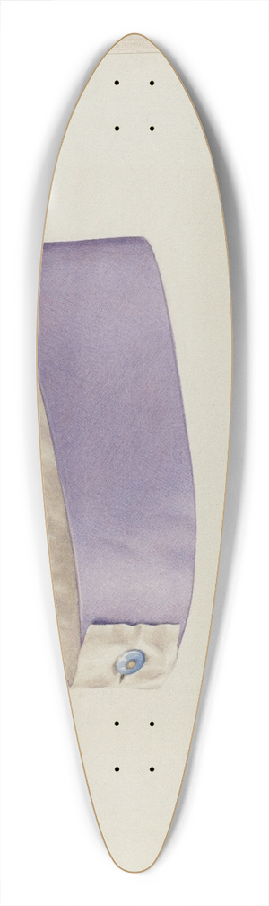 Elizabeth Moutal - Shaker Mans Collar 39.3 inch art pintail longboard deck