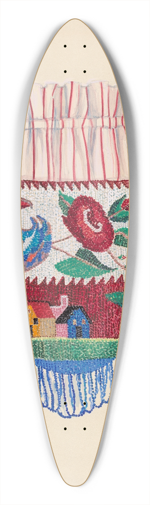 Ella Josephine Sterling - Bag 39.3 inch art pintail longboard deck