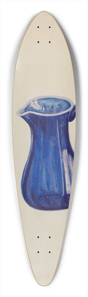 Ella Josephine Sterling - Pitcher 39.3 inch art pintail longboard deck