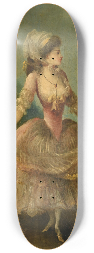 Jean-Frdric Schall - Dancing Girl 8.25 inch art skate deck