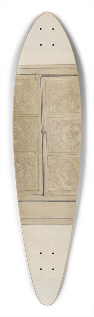 Elmer R. Kottcamp - Cabinet 39.3 inch art pintail longboard deck