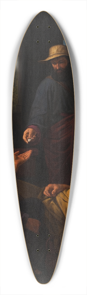 Emil Andersen - The Good Samaritan 39.3 inch art pintail longboard deck