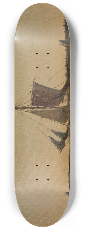 Amaldus Nielsen - Fra Hvaler 8.25 inch art skate deck