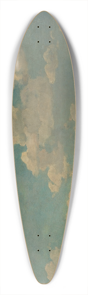 Emil Carlsen - Nantasket Beach 39.3 inch art pintail longboard deck