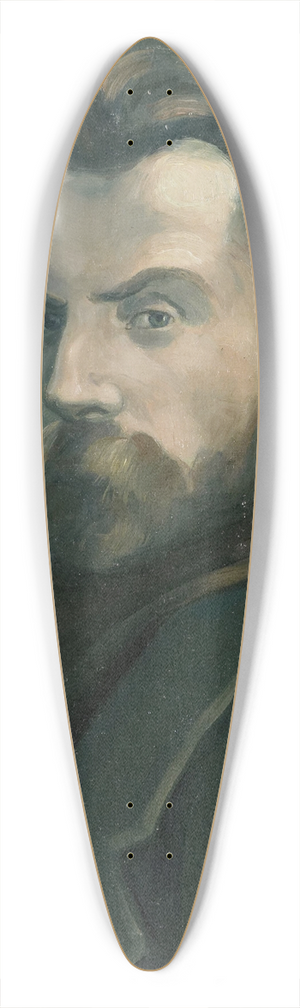 Emile Bernard - Self-portrait 39.3 inch art pintail longboard deck