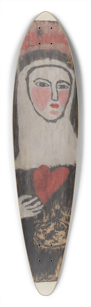 Emile Cero - Santo Retablo 39.3 inch art pintail longboard deck