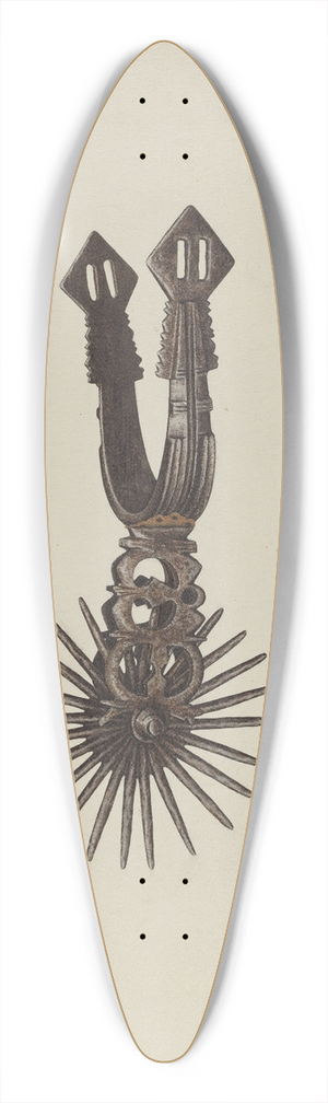 Emile Cero - Spur 39.3 inch art pintail longboard deck