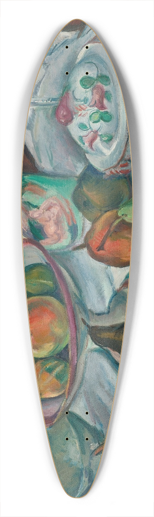 Emile Othon Friesz - La Table aprs le dner ou Nature morte, vase vert 39.3 inch art pintail longboard deck