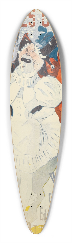 Emile Tabouret - Bals Et Fetes Costumes 39.3 inch art pintail longboard deck