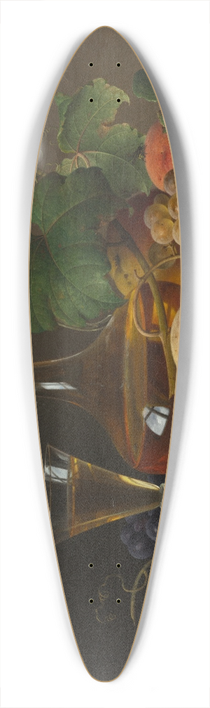 Emilie Preyer - Still Life with Fruit 39.3 inch art pintail longboard deck